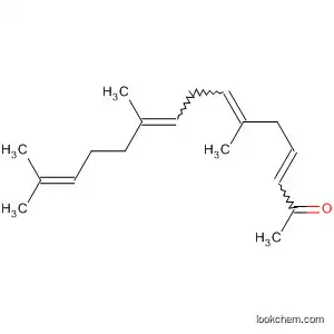 Molecular Structure of 64762-19-2 (3,6,9,13-Pentadecatetraen-2-one, 6,10,14-trimethyl-)