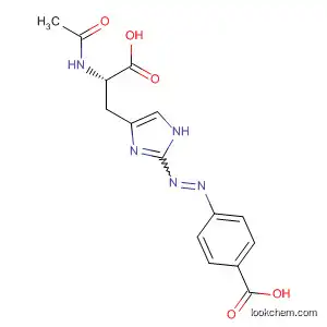 L-Histidine, N-acetyl-2-[(4-carboxyphenyl)azo]-, (E)-
