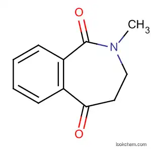 Molecular Structure of 64837-64-5 (1H-2-Benzazepine-1,5(2H)-dione, 3,4-dihydro-2-methyl-)