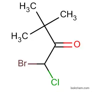 Molecular Structure of 64984-95-8 (2-Butanone, 1-bromo-1-chloro-3,3-dimethyl-)