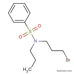 Molecular Structure of 65000-26-2 (Benzenesulfonamide, N-(3-bromopropyl)-N-propyl-)