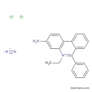 Molecular Structure of 65282-33-9 (Phenanthridinium, 3-amino-8-diazonio-5-ethyl-6-phenyl-, dichloride)