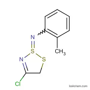 Molecular Structure of 65342-90-7 (Benzenamine, N-(4-chloro-5H-1,2,3-dithiazol-2-ylidene)-2-methyl-)