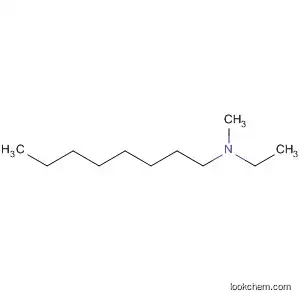 Molecular Structure of 65446-51-7 (1-Octanamine, N-ethyl-N-methyl-)
