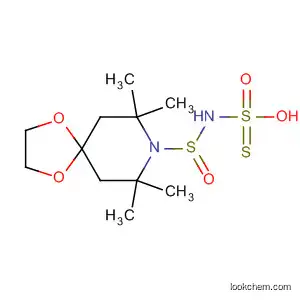 Molecular Structure of 65446-58-4 (1,4-Dioxa-8-azaspiro[4.5]decane-8-sulfenamide,
7,7,9,9-tetramethyl-N-sulfinothioyl-)