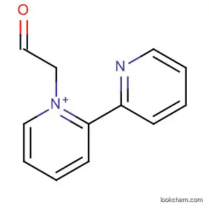 Molecular Structure of 65447-67-8 (2,2'-Bipyridinium, 1-(2-oxoethyl)-)
