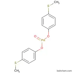 Molecular Structure of 65463-61-8 (Phosphonic acid, bis[4-(methylthio)phenyl] ester)
