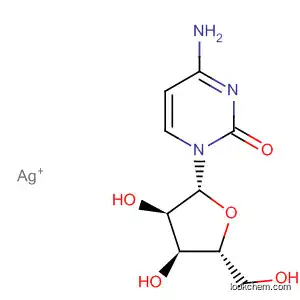 Molecular Structure of 65466-84-4 (Cytidine, monosilver(1+) salt)