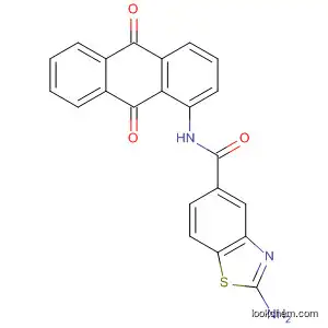 Molecular Structure of 65474-99-9 (5-Benzothiazolecarboxamide,
2-amino-N-(9,10-dihydro-9,10-dioxo-1-anthracenyl)-)