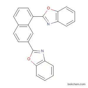 Molecular Structure of 65475-16-3 (Benzoxazole, 2,2'-(1,7-naphthalenediyl)bis-)