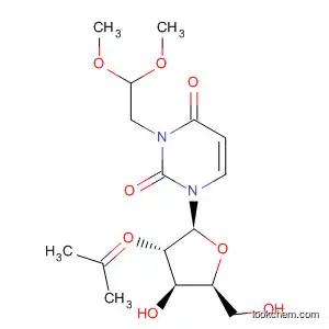 Molecular Structure of 65475-53-8 (Uridine, 3-(2,2-dimethoxyethyl)-2',3'-O-(1-methylethylidene)-)
