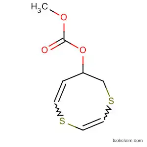 Molecular Structure of 65647-86-1 (Carbonic acid, 5,6-dihydro-1,4-dithiocin-6-yl methyl ester)