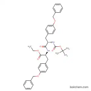 Molecular Structure of 65671-39-8 (L-Tyrosine,
N-[N-[(1,1-dimethylethoxy)carbonyl]-O-(phenylmethyl)-L-tyrosyl]-O-(phen
ylmethyl)-, ethyl ester)