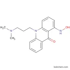 Molecular Structure of 65782-81-2 (9(10H)-Acridinone, 10-[3-(dimethylamino)propyl]-1-(hydroxyamino)-)
