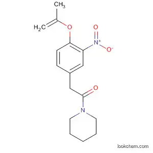 Molecular Structure of 65784-31-8 (Piperidine, 1-[[3-nitro-4-(2-propenyloxy)phenyl]acetyl]-)
