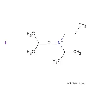 Molecular Structure of 65785-67-3 (2-Propanaminium, N-(1-methylethyl)-N-(2-methyl-1-propenylidene)-,
iodide)