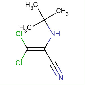 2-Propenenitrile, 3,3-dichloro-2-[(1,1-dimethylethyl)amino]-