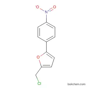 Molecular Structure of 65795-36-0 (Furan, 2-(chloromethyl)-5-(4-nitrophenyl)-)