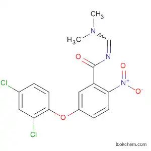Molecular Structure of 65799-16-8 (Benzamide,
5-(2,4-dichlorophenoxy)-N-[(dimethylamino)methylene]-2-nitro-)