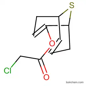 Molecular Structure of 65799-46-4 (Acetic acid, chloro-, 9-thiabicyclo[3.3.1]nona-2,6-diene-2,6-diyl ester)