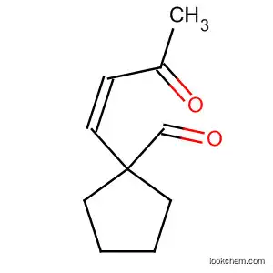 Molecular Structure of 65868-97-5 (Cyclopentanecarboxaldehyde, 1-(3-oxo-1-butenyl)-, (Z)-)