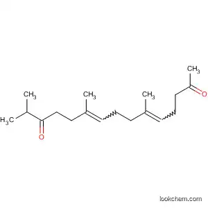 Molecular Structure of 66067-36-5 (5,9-Pentadecadiene-2,13-dione, 6,10,14-trimethyl-)