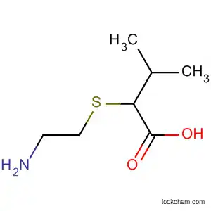 Molecular Structure of 66067-57-0 (Butanoic acid, 2-[(2-aminoethyl)thio]-3-methyl-)