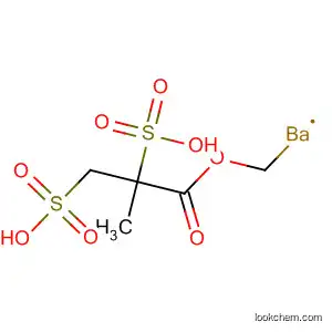 Molecular Structure of 66067-66-1 (Propanoic acid, 2-methyl-2,3-disulfo-, 1-methyl ester, barium salt)