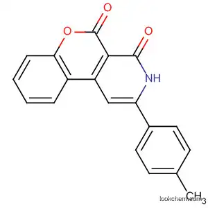 Molecular Structure of 66097-64-1 (4H-[1]Benzopyrano[3,4-c]pyridine-4,5(3H)-dione, 2-(4-methylphenyl)-)