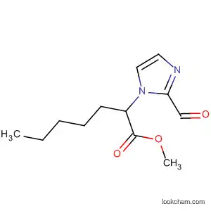 Molecular Structure of 66115-72-8 (1H-Imidazole-1-heptanoic acid, 2-formyl-, methyl ester)