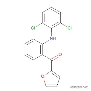 Molecular Structure of 66115-86-4 (Methanone, [2-[(2,6-dichlorophenyl)amino]phenyl]-2-furanyl-)