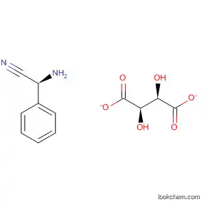 Molecular Structure of 66116-53-8 (Benzeneacetonitrile, a-amino-, (S)-,
(2R,3R)-2,3-dihydroxybutanedioate (1:1))