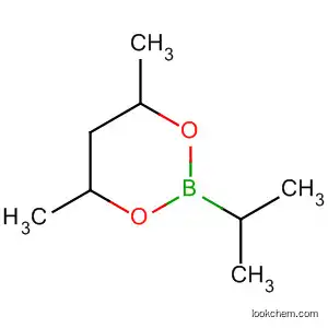 Molecular Structure of 66128-19-6 (1,3,2-Dioxaborinane, 4,6-dimethyl-2-(1-methylethyl)-)