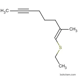 Molecular Structure of 66205-16-1 (1-Octen-6-yne, 1-(ethylthio)-2-methyl-, (E)-)