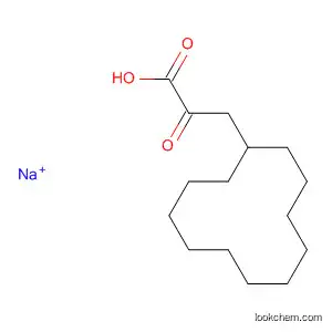 Molecular Structure of 66258-06-8 (Cyclododecanepropanoic acid, 2-oxo-, sodium salt)