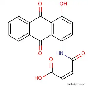 Molecular Structure of 66258-13-7 (2-Butenoic acid,
4-[(9,10-dihydro-4-hydroxy-9,10-dioxo-1-anthracenyl)amino]-4-oxo-,
(Z)-)