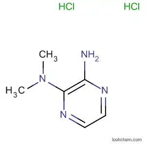 Molecular Structure of 66347-12-4 (3,6-Pyridazinediamine, N,N-dimethyl-, dihydrochloride)