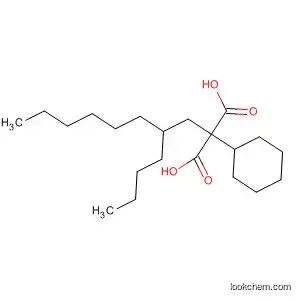 Molecular Structure of 66734-58-5 (Cyclohexaneoctanoic acid, 2-carboxy-4-hexyl-)
