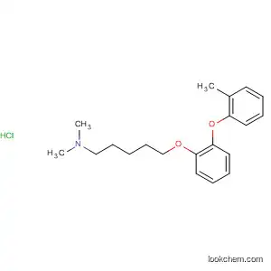 Molecular Structure of 67346-44-5 (1-Pentanamine, N,N-dimethyl-5-[2-(2-methylphenoxy)phenoxy]-,
hydrochloride)