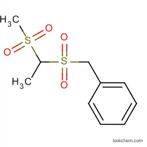 Molecular Structure of 67399-08-0 (Benzene, [[[1-(methylsulfonyl)ethyl]sulfonyl]methyl]-)