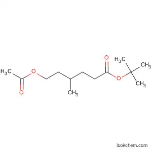 Molecular Structure of 67416-62-0 (Hexanoic acid, 6-(acetyloxy)-4-methyl-, 1,1-dimethylethyl ester)