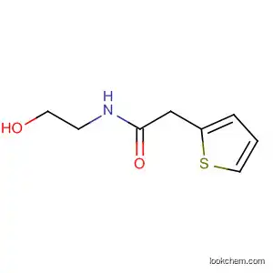 Molecular Structure of 10328-41-3 (2-Thiopheneacetamide, N-(2-hydroxyethyl)-)