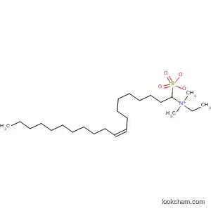 Molecular Structure of 10380-16-2 (9-Octadecen-1-aminium, N-ethyl-N,N-dimethyl-, (9Z)-, ethyl sulfate)