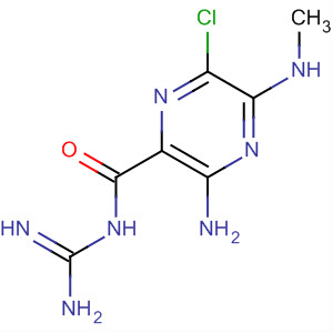 Pyrazinecarboxamide, 3-amino-N-(aminoiminomethyl)-6-chloro-5-(methylamino)-