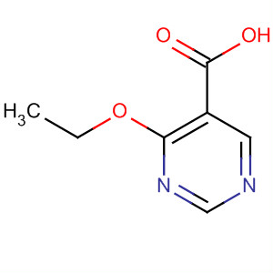 Molecular Structure of 14005-39-1 (5-Pyrimidinecarboxylic acid, 4-ethoxy-)