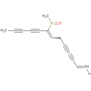 1,7-Tridecadiene-3,4,9,11-tetrayne, 8-(methylsulfinyl)-, (E)-
