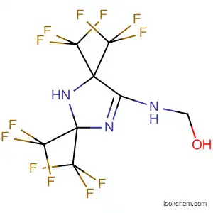 Molecular Structure of 14373-03-6 (Methanol,
[[2,5-dihydro-2,2,5,5-tetrakis(trifluoromethyl)-1H-imidazol-4-yl]amino]-)