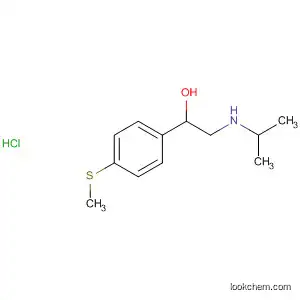 Molecular Structure of 14663-87-7 (Benzenemethanol, a-[[(1-methylethyl)amino]methyl]-4-(methylthio)-,
hydrochloride)