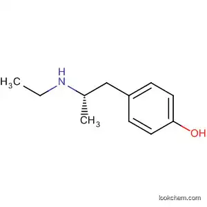 Molecular Structure of 14788-05-7 (Phenol, 4-[(2S)-2-(ethylamino)propyl]-)