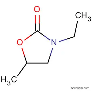 Molecular Structure of 15833-16-6 (2-Oxazolidinone, 3-ethyl-5-methyl-)
